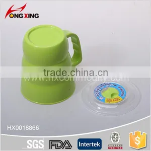 Hot Sale Microwave pp Plastic Soup Mug With Handle and Lid thumbnail-3