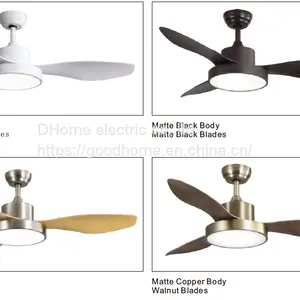 47 Inch Variable Frequency Ceiling Fan Light, Three Color Dimming, Restaurant With Light Fan（Wechat:13510231336） thumbnail-1