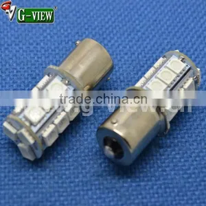 Led Car Turn Light 1156 18smd 5050 Yellow & White & Red 12v Led Auto Light Ba15s thumbnail-1