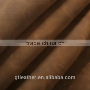 China Leather Cow Split Finishes Leather for Shoes Bags thumbnail-6