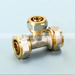 Brass Female Press Tee thumbnail-1