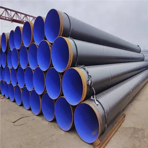Water Supply Plastic-coated Steel Pipes, Polyurethane Insulated Pipes, Anti-corrosion Spiral Pipes for Sewage Pipe Networks, Customized Processing as Required thumbnail-1