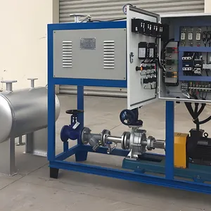 Explosion-proof Thermal Oil Heater, Industrial Organic Heat Carrier Furnace, Press Plate Heating Circulating Electric Boiler thumbnail-3