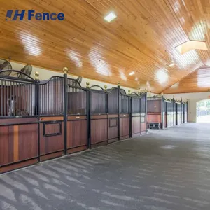 Temporary Galvanized Horse Stable With Roof - Factory Direct Supply thumbnail-4