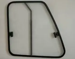 Auto Glass Window With Aluminum Frame and Rubber thumbnail-1