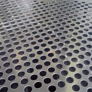 Customized Hexagonal Perforated Screen for Exterior Decorative Security thumbnail-4