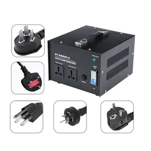 Industrial Step Down Transformer 220V-240V to 110V-120V 50Hz to 60Hz 5000W Pure Copper Winding thumbnail-2