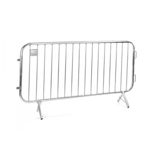 Traffic Parking Safety Bike Rack Barricade Metal Crowd Control Road Barriers Fence for Sale thumbnail-4
