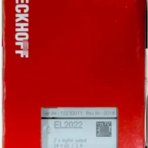 Beckhoff EL2022 EtherCAT 2-Channel Digital Output Terminal Industrial Automation Module thumbnail-1