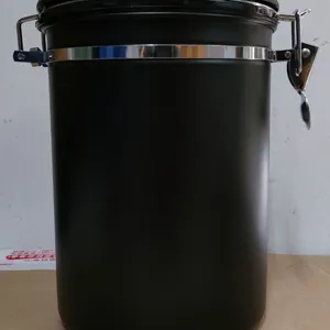 Coffee Bean Airtight Container.stainless Steel thumbnail-2
