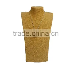 Newest Design Paper Twine Miniature Mannequin Nacklace Display thumbnail-6