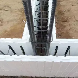 Modern ICF Building System With EPS Foma Insulated Concrete Forms Insulated Concrete Forms ICF EPS Block Formwork thumbnail-4