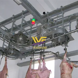 Customizable Industrial Hog Slaughter System Integrated Overhead Conveyor Rail Complete Pork Slaughterhouse Equipment With HACCP Standard thumbnail-1