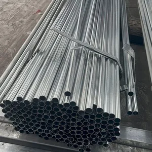 Hot Dipped Galvanized Scaffolding Pipe Construction Buildings Galvanized Steel Tube ERW API JIS Certified 6m 12m Cutting Welding thumbnail-1