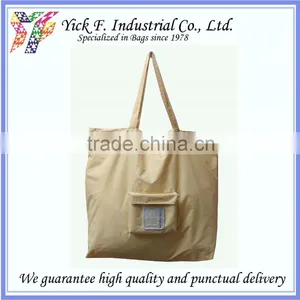 Easy to Use Promotional Rip-stop Nylon Foldable Shopping Bag thumbnail-1