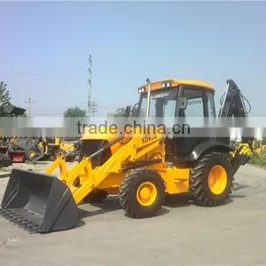 High Quality XD850 Mini Backhoe Loader for Sale Made in China thumbnail-3