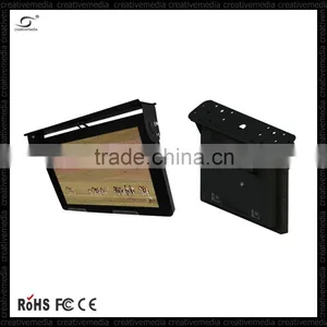 24 Inch Lcd Wall AD Media Player With VGA+AV+HDMI Port Bus Player Advertising Display thumbnail-2