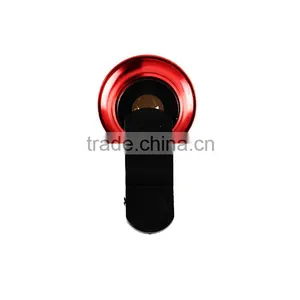 Whoelsale 3-in-1 Universal Clip Fish Eye Lenz 0.67x Wide Angle Macro Lens for Smart Phone Quality Choice thumbnail-1