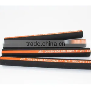 4SH High Pressure Hydraulic 4 Wire Reinforced Bulk Tube thumbnail-1