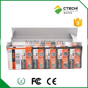 Maxell LR44 1.5V Alkaline Battery A76 303 357 L1154 AG13 SR44 thumbnail-3