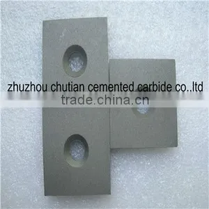 Zhuzhuo Factory Suply High Quality and Cheapest Hard Metal Alloyplate 36*36*5mm With Hole thumbnail-1