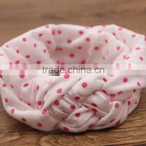 Hot Sale 2016 European Designs Children Knitted Cross Hair Bands Baby Girl Headbands thumbnail-2