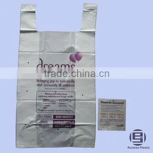 DCT Biodegradable PE Printed Plastic Charity Bag For Donation thumbnail-1