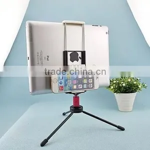 New Arriving Dual Clip Pad and Phone Holder,selfie Stick Wired Extendable Monopod Holder thumbnail-1