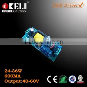 LED Power Supply 600mA Constant 24-36W thumbnail-1