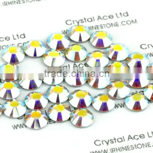Loose Non Hotfix Rhinestone, Silver Foiled Flat Back Crystal thumbnail-1