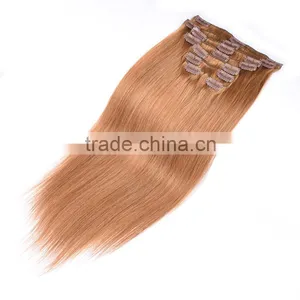 High Quality Clip In Hair Extension, Factory Price Remy Straight Human Hair Extension Quality Choice thumbnail-5