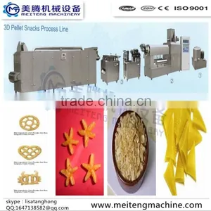 Fried Potato Pellets Snacks Processing Machines/Plant thumbnail-1