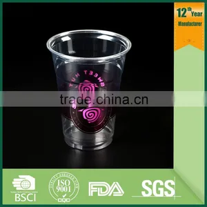 16oz Pet Plastic Cups With Dome Lid,pet Quality Cups,disposable Plastic Cups thumbnail-3