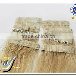 Wholesale Indian Remy Tape Hair Extensions Virgin Indian Hair Ombre Hair Extension thumbnail-6