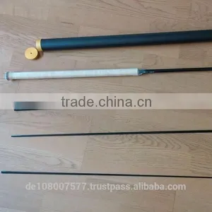 Carbon Fiber Fly Fishing Rod Best Quality Handmade in Germany 2.85m Section 4 GL-R-Fly-IM-21 thumbnail-2