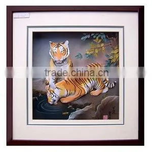 Framed Paper Sculpture of Novel Paper Works thumbnail-1