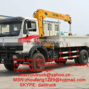 North Benz 5 Ton Truck Mounted Crane Factory Directly Sales thumbnail-3