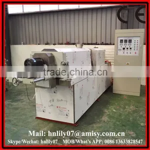 (website/Wechat: Hnlily07) Twins Screw Extruded Snack Stick Making Machine From Zhengzhou Amisy thumbnail-1