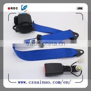 Universal 3-point Automotive Reel Safety Seat Belt With Retractor Pretensioner thumbnail-6