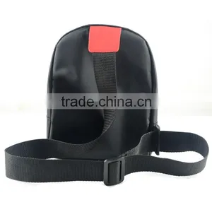 Young Man Soft Leather Pu Single Strap Sling Chest Pack Bag thumbnail-3