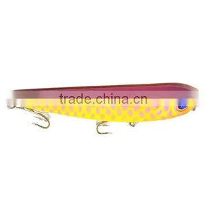 CH14QB1 High Quality Minnow Pencil Bait Bass Pike Hard Fishing Lure thumbnail-4