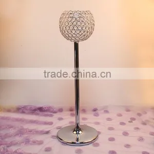 High Quality Centerpieces With Crystal Ball With T Light for Wedding Decorations(CAN-016) thumbnail-1