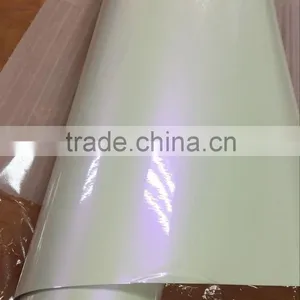 Pearl White Car Wrap Film 1.52*20m With Air Free Bubbles , Chameleon Pearl White to Purple Car Wrap Film thumbnail-5