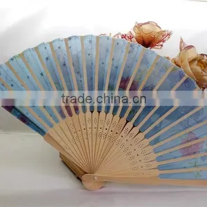 Personalized Foldable Bamboo Fans thumbnail-6