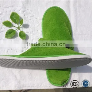 Wholesale Green Hotel Coral Fleece Winter Super Warm Slipper Bathroom Slippers thumbnail-3