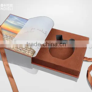 Perfume Paper Packaging Carton Box With Ribbon thumbnail-3