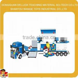 Enlighten Brick Toy Truck Toy ABS Building Blocks thumbnail-1