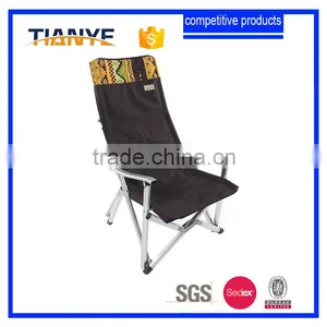 Folding Outdoor Fishing Aluminum Armrest Chair With EN581-1&-2 thumbnail-1