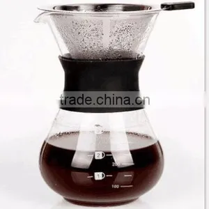 300ml Manual Drip Glass Coffee Maker thumbnail-1