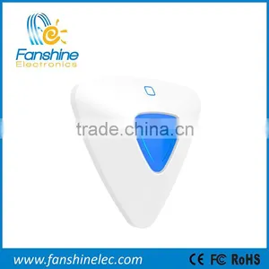 Fanshine 433Mhz Alarm Indoor Siren Back Up Rechargeable Battery With Repeater Function thumbnail-1